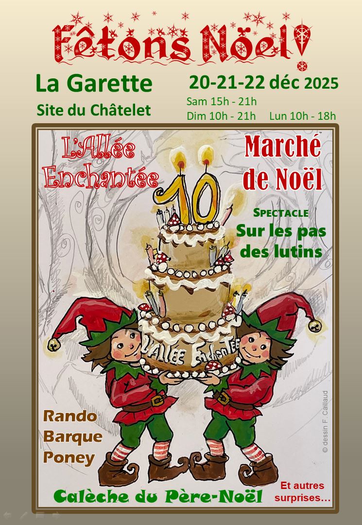 FLYER Fête de Noël 2025 La Garette page1